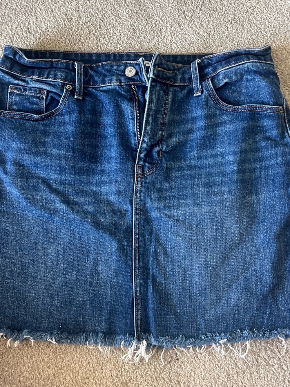 Women’s Blue Denim Jean Skirt